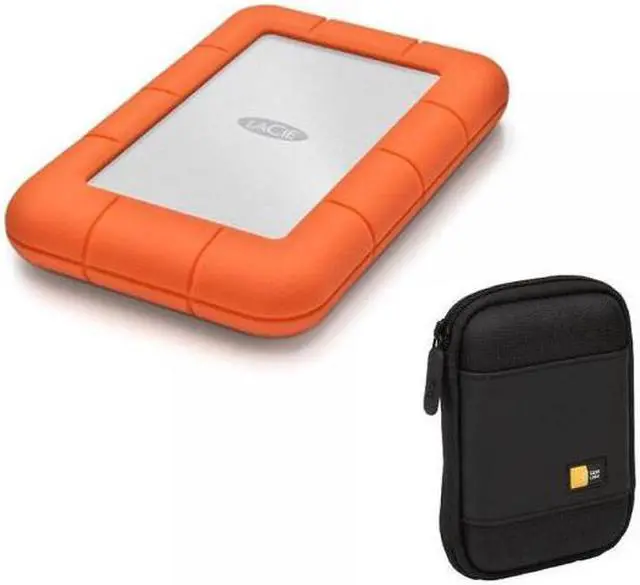 Alt view image 5 of 20 - LaCie 2TB Rugged Mini External Hard Drive USB 3.0 Model LAC9000298 Orange