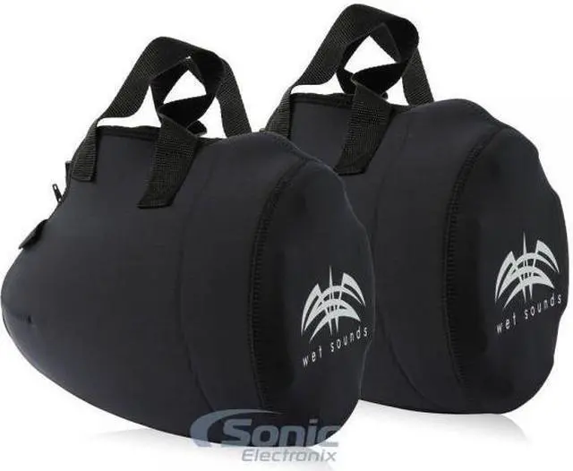 Main image of Wet Sounds Suitz-8 - Wake Tower Speaker Covers for REV8 & PRO60 - Black
