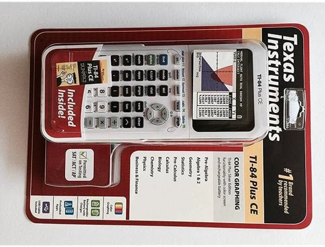 Alt view image 6 of 16 - Texas Instruments TI84PLSCEWHITE
