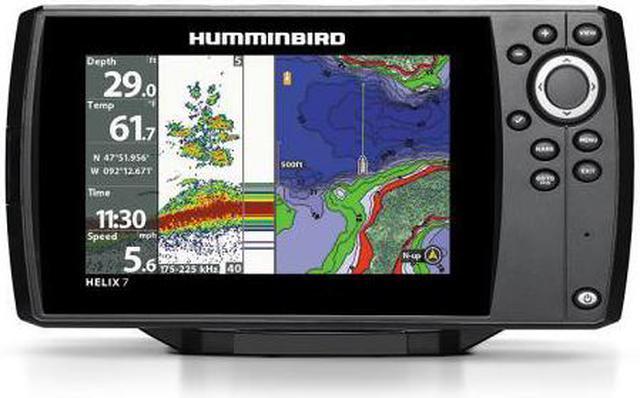 Alt view image 3 of 7 - Humminbird Helix 7 Chirp GPS G2N; Basemap; Card Format = Micro SD