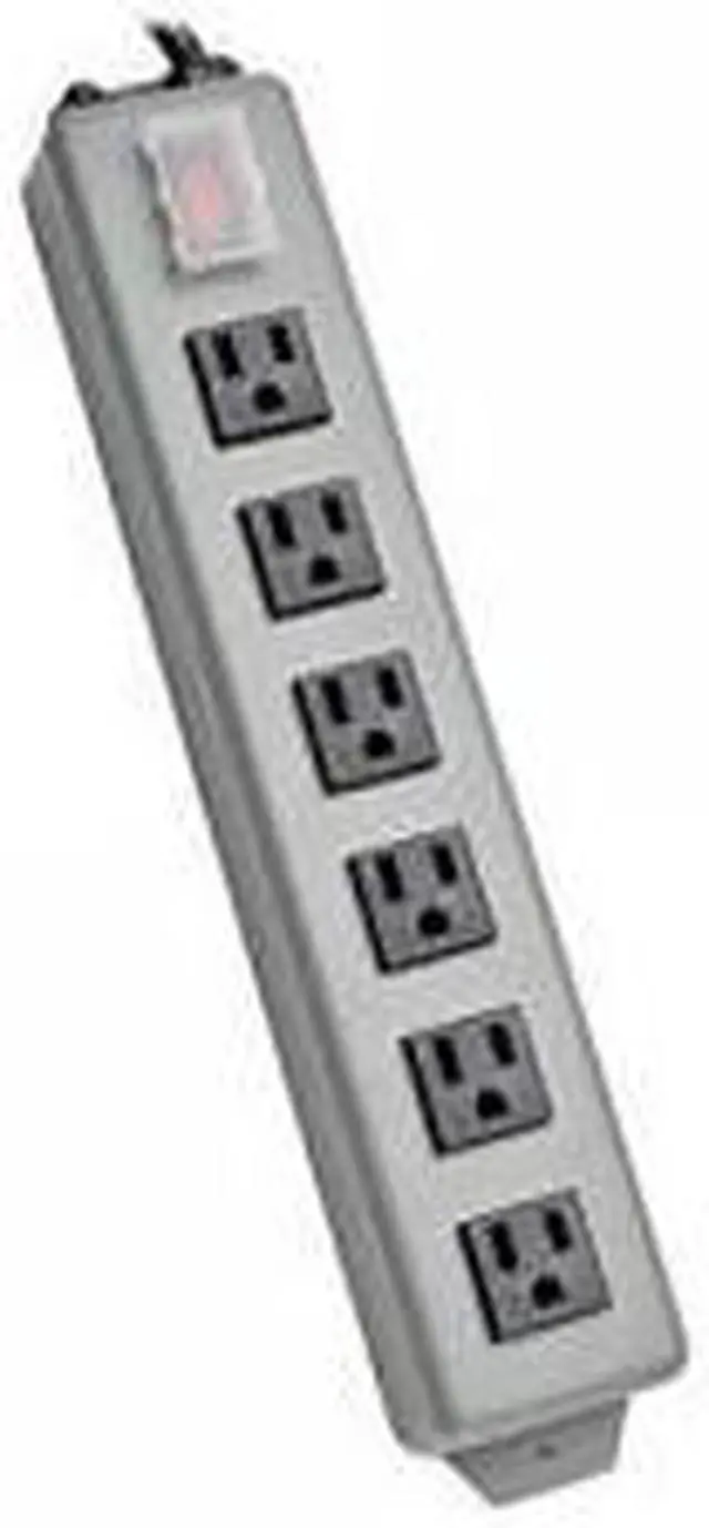 Main image of Tripp Lite 6 Outlet Waber Industrial Power Strip, 6ft Cord with 5-15P Plug (6SP)