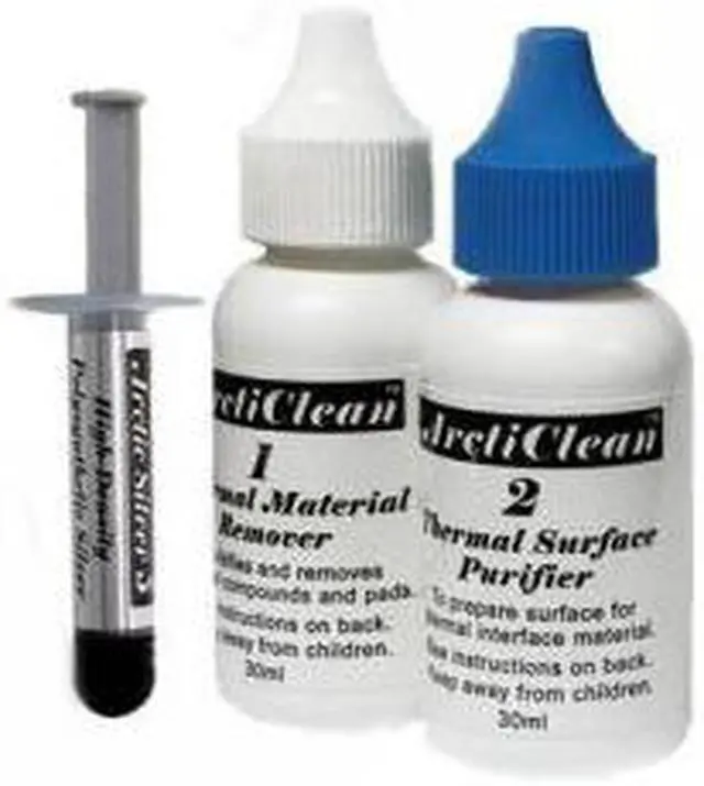 Main image of Arctic Silver 5 Thermal Compound 3.5 Grams with ArctiClean 60 ML Kit (D132)