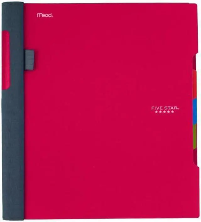 Alt view image 4 of 10 - Five Star Advance 3-Subject Notebooks 8.5" x 11" College Ruled 150 Sheets Assorted Colors (06324)