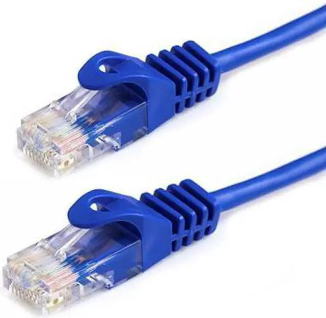 Main image of Cables Direct Online Cat5e 100FT Ethernet Patch Cable, 350MHz - Compatible with PC, Laptop, Modem, Router, TVs, Printers, Consoles for Home/Office, Blue