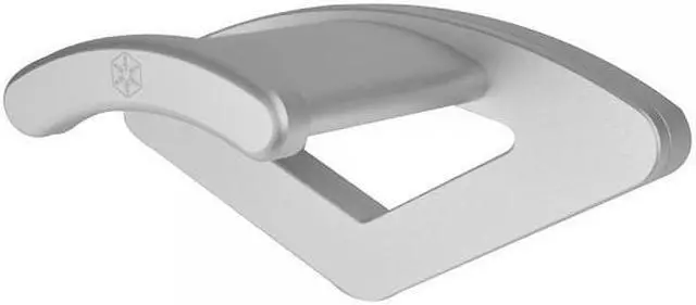 Alt view image 2 of 11 - Premium wall-mounted HiFi headphone holder-Silver