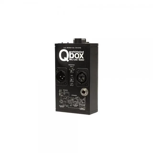 Alt view image 2 of 10 - Whirlwind Qbox REV 2 Mic and Line Tester