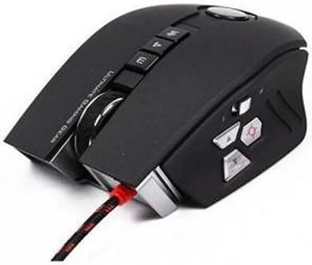 Alt view image 8 of 8 - A4Tech ZL5A Bloody Ultra Gaming Gear Wired 9-Button Gaming Mouse - Intelligent 4 Cores / Weapon Mode Indicator Light / 160K Built-in Memory / Adjustable 100 - 8200 CPI