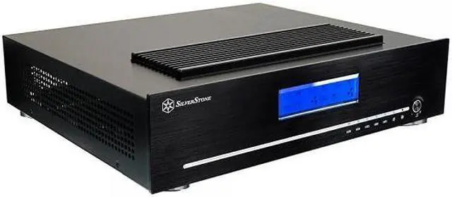 Main image of SilverStone All Aluminum External SATA Hard Drive Enclosure with 300 Watt Power Supply, with RAID 5 solution DS351B-R (Black)