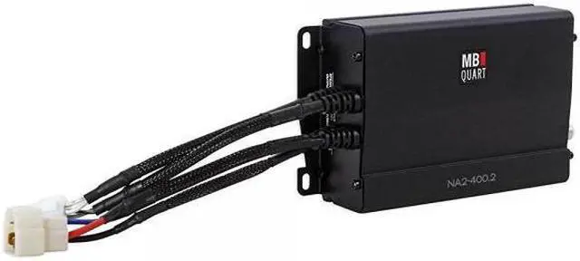 Main image of MB Quart NA2-400.2 compact Two Channel, 400 watt Powersports amplifier