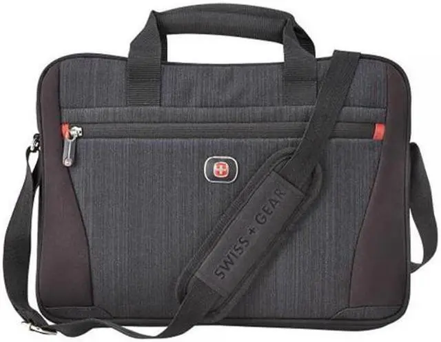 Main image of SwissGear - Structure 14 Laptop Case - Blue Heather/Black