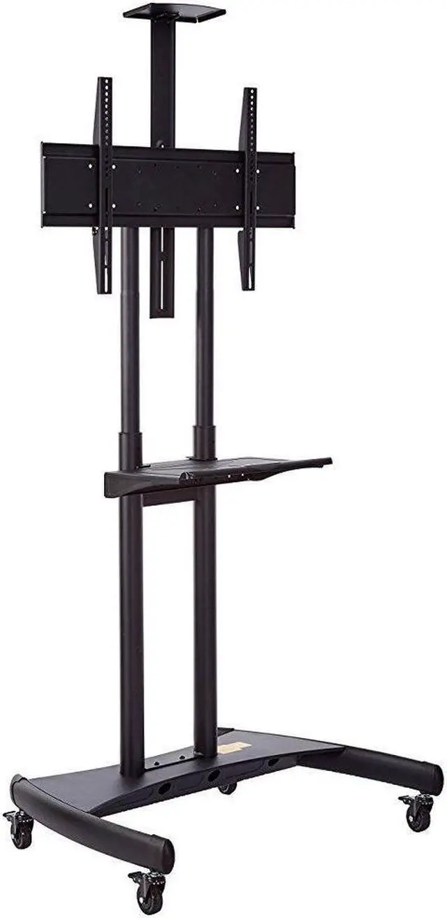 Alt view image 5 of 9 - Luxor FP4000 Adjustable Height Large TV Mount designed for a 40" - 90" Flat Panel TV