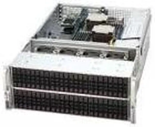 Alt view image 3 of 3 - SUPERMICRO CSE-417E16-R1400UB Black 4U Rackmount Server Case 1400W Redundant w/ 80 PLUS Gold Certified