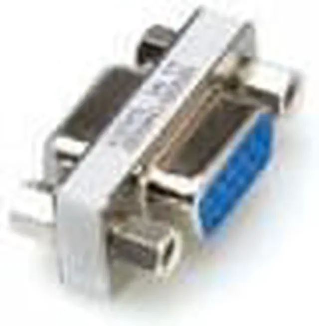 Alt view image 2 of 2 - Hosa GGC451 15 Pin Female-Female Video Adaptr Coupler