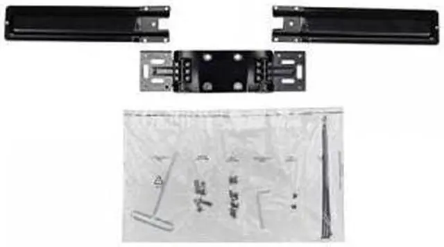 Main image of Ergotron 98-101-009 Workfit - Mounting Kit (Double Hinged Bow) For 2 Lcd Displays - Screen Size: Up To 25 Inch - Desktop