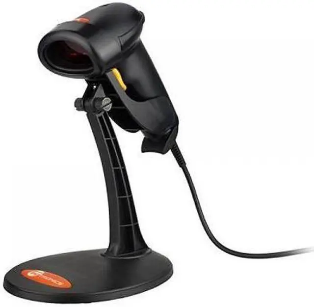Alt view image 7 of 17 - Taotronics TT-BS003 Black USB Automatic Wired Handheld Laser Barcode Scanner With Hands Free Adjustable Stand Bracket