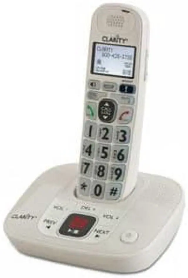 Alt view image 2 of 5 - Clarity 53714.000 D714 Moderate Hearing Loss Cordless Amplified Phone with DECT 6.0 Technology