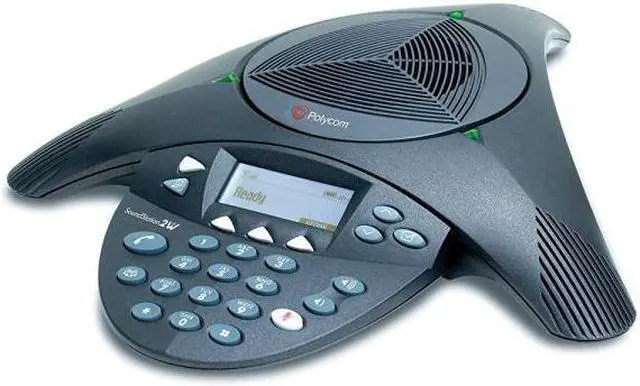 Alt view image 9 of 10 - Polycom 2200-07800-160 Wireless Conference Phone SoundStation2W DECT 6.0