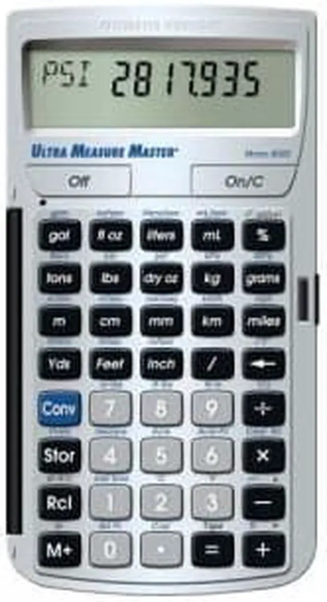 Alt view image 6 of 20 - Construction Calculator,7.0x1.0x5.0 In CALCULATED INDUSTRIES 8025