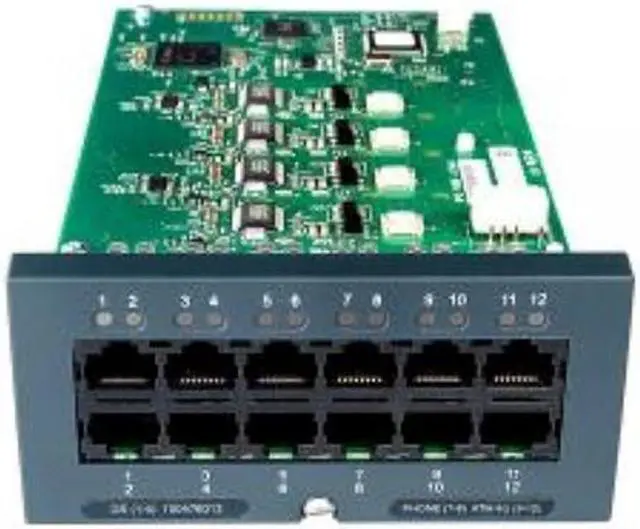 Alt view image 3 of 6 - Avaya 700504556 IPO 500V2 Combo Card ATM V2