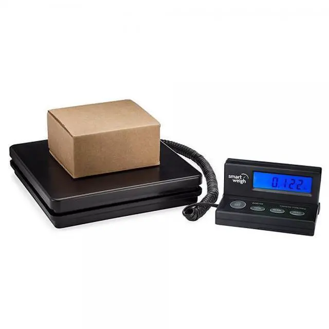 Alt view image 7 of 10 - Smart Weigh Digital Shipping Postal Scale (110lb.) with Extendable Cord