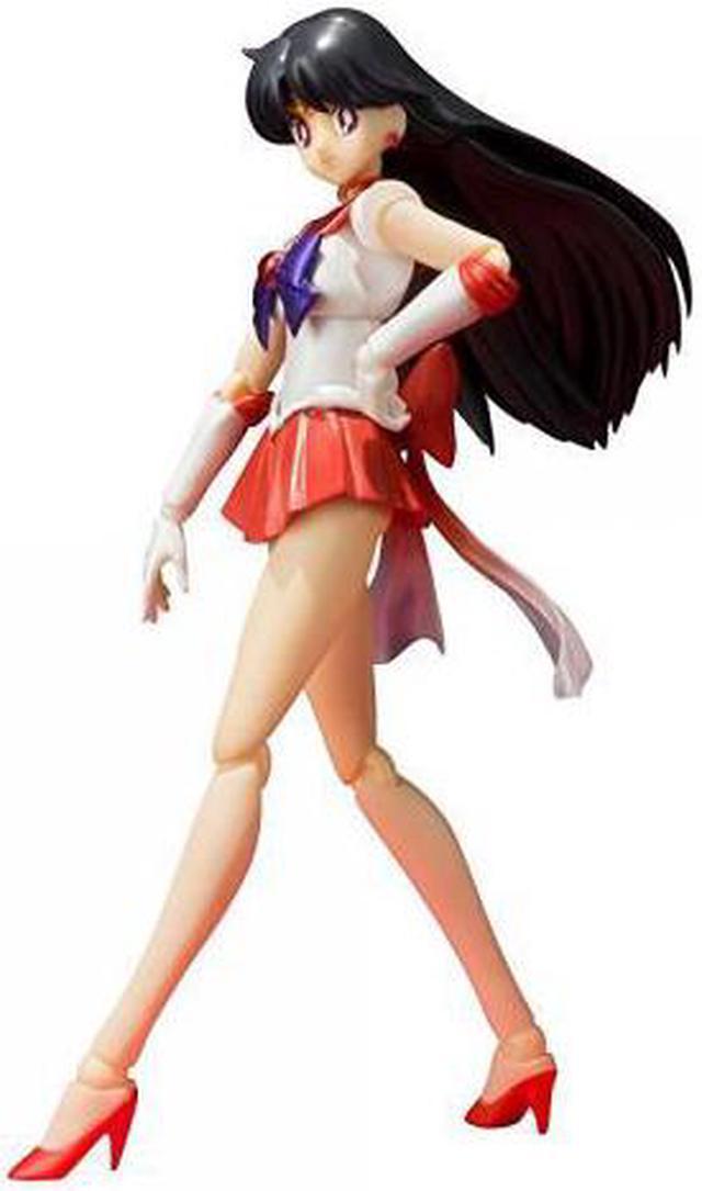 Officially Licensed Sailor Moon Sailor Mars SH Figuarts Action Figure by Bandai 