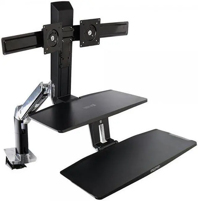 Main image of Ergotron WorkFit-A with Suspended Keyboard, Dual HD (24-392-026)