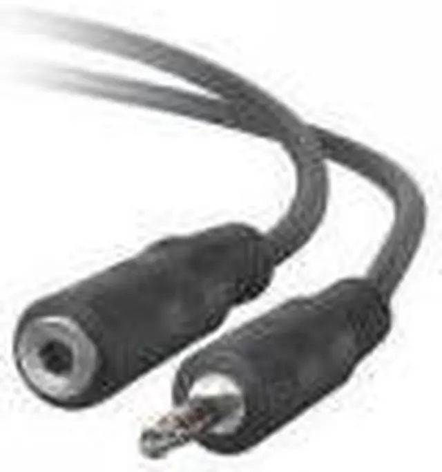 Main image of Professional Quality Nickel Plated 3.5mm Stereo Male / 3.5mm Stereo Female, 25 ft