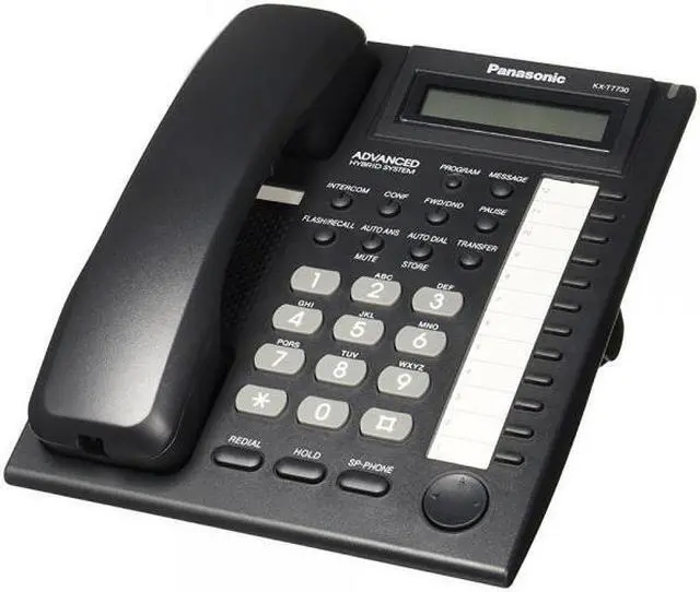 Main image of Panasonic KX-T7730 Telephone Black