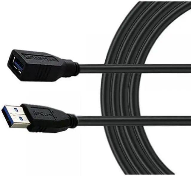 Main image of iMBAPrice USB 3.0 Extender - 10 Feet SuperSpeed USB 3.0 A Male to USB 3.0 A Female Extension Cable (Black)