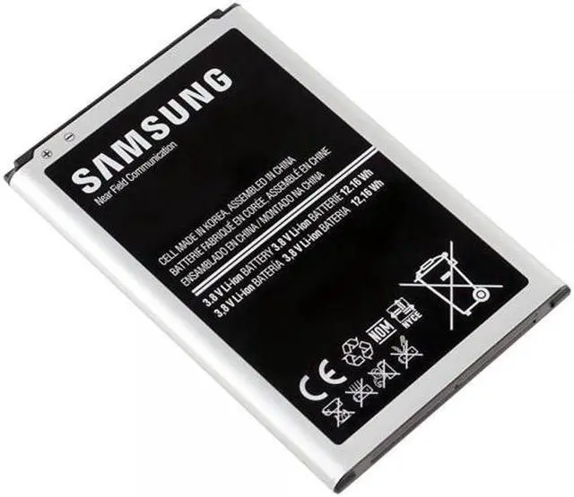Alt view image 7 of 8 - Genuine Samsung B800BU Original 3200mAh Cellphone Battery for Galaxy Note 3 N9005 N9000