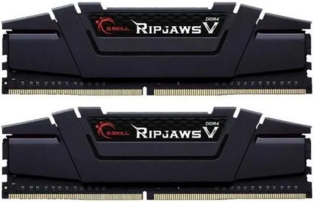 Main image of G.SKILL 32GB (2 x 16GB) Ripjaws V Series DDR4 PC4-25600 3200MHz for Intel Z170 Platform Desktop Memory Model F4-3200C16D-32GVK
