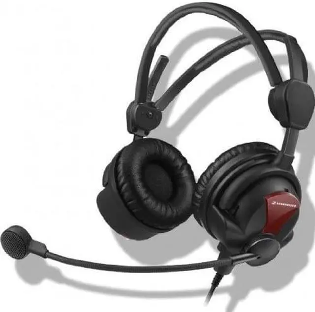Alt view image 3 of 9 - Sennheiser HMD 26-600-II-XQ On-Ear Stereo Broadcast Headset