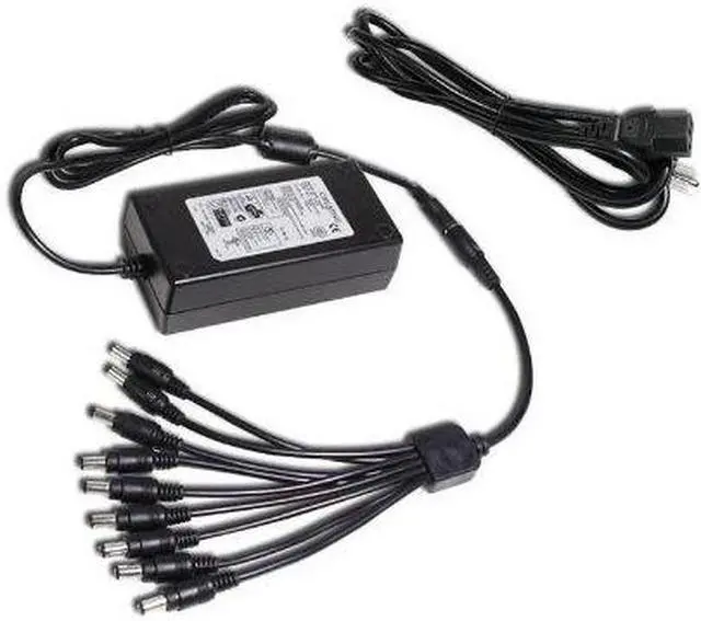 Alt view image 5 of 8 - ACELEVEL PREMIUM 5AMP POWER ADAPTER WITH 8 WAY SPLITTER FOR Q-SEE CAMERAS