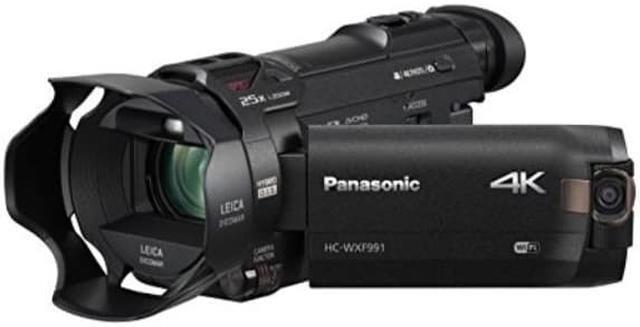 Alt view image 8 of 18 - Panasonic WXF991 4K Ultra HD Camcorder with Twin Camera