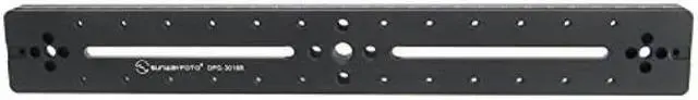 Main image of SunwayFoto DPG-3016R 11.81x0.62" Multi-Purpose Rail with Double Arca Dovetails