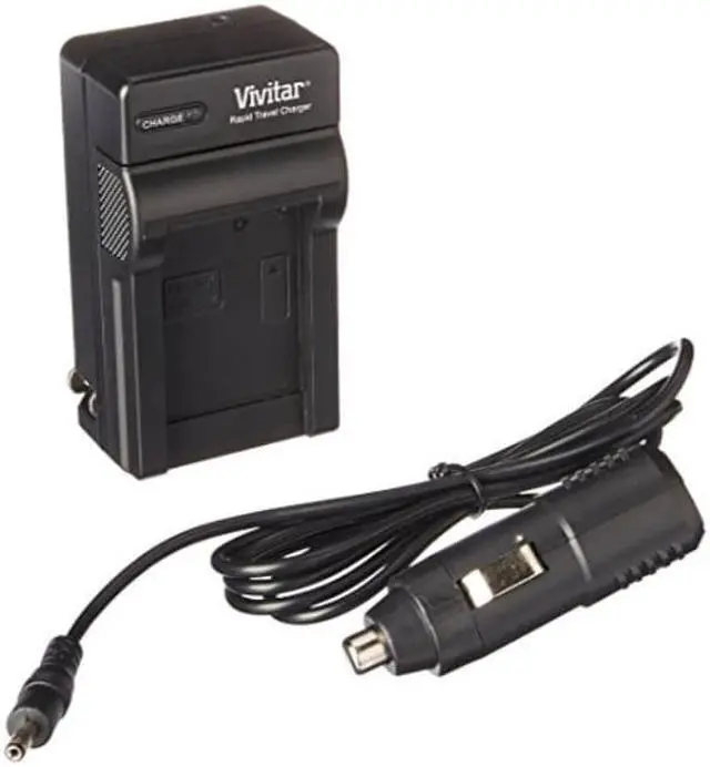 Alt view image 2 of 3 - Vivitar 1 Hour Rapid Charger for Nikon EN-EL12 Battery