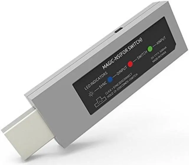 Alt view image 6 of 11 - Mayflash Nintendo Switch Magic-NS Wireless Controller Adapter