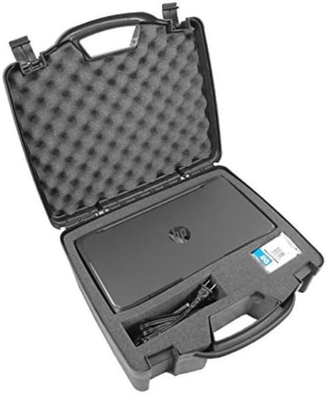 Main image of casematix portable printer carry case designed for hp officejet 200 wireless mobile printer , hp 62 ink cartridge and cables  also fits older hp officejet 150 and 100