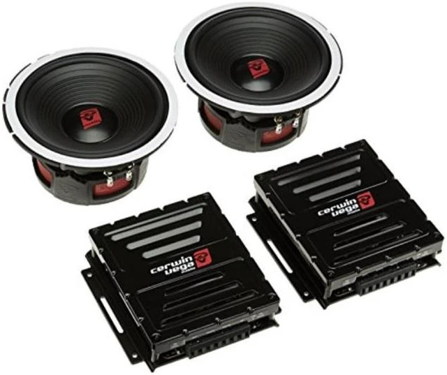 Alt view image 4 of 6 - Cerwin vega ST65C STROKER PRO 6.5" 2-way component speaker set - 125W RMS / 400W MAX