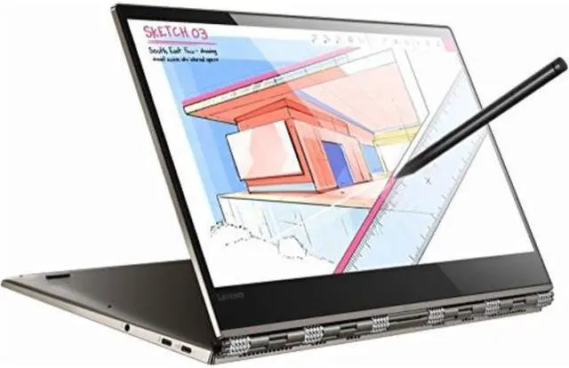 Alt view image 2 of 16 - Lenovo Yoga 920 2-in-1 Laptop - Intel Core i7 8th Gen 8550U (1.80 GHz) 8 GB Memory 256 GB SSD 13.9" Windows 10 Home - Bronze