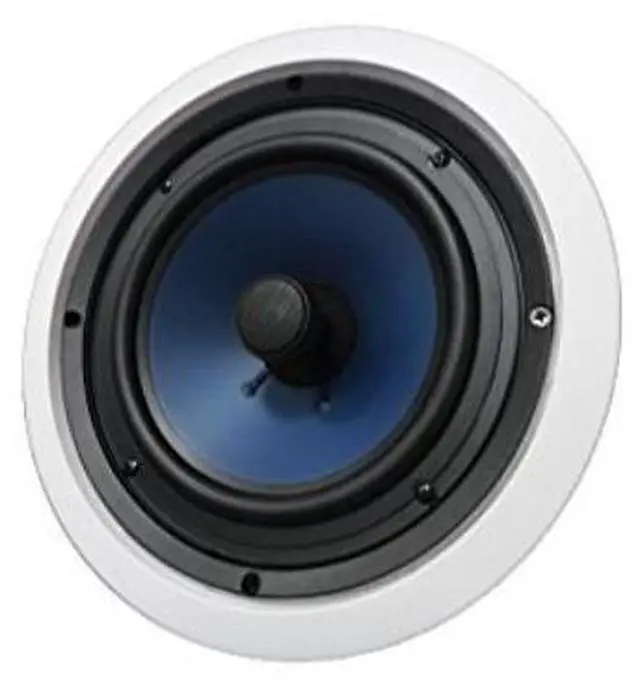 Alt view image 7 of 15 - 82C Silver Ticket 8" 120-Watt 2-Way In-Ceiling Speaker with Pivoting Tweeter (1 Speaker, White)