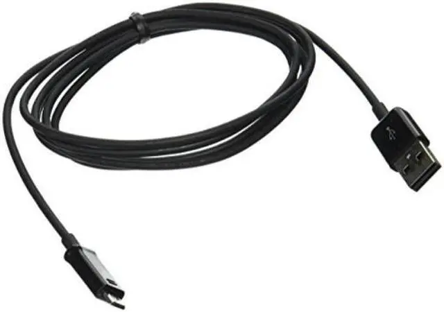 Alt view image 2 of 2 - Samsung 2.5ft Micro-USB Data Cable for the Samsung Galaxy Note 2 II - Black