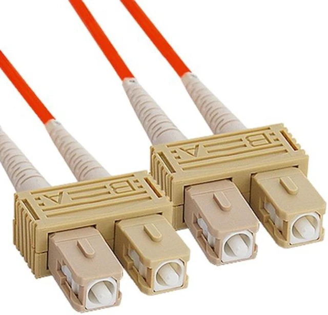 Alt view image 3 of 5 - JUMPER- LC-SC- DUPLEX- MM-62.5/125?m- 2M