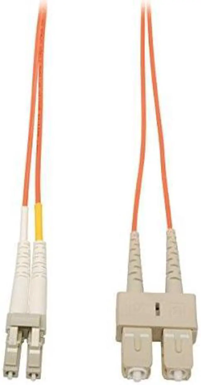 Main image of Tripp Lite Duplex Multimode 50/125 Fiber Patch Cable (LC/SC), 3M (10-ft.)(N516-03M)