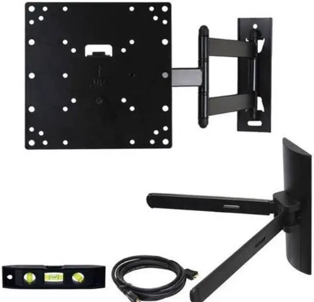 Alt view image 4 of 4 - VideoSecu Articulating Arm Full Motion TV Monitor Wall Mount Tilt Swivel Bracket for most 15 - 27 inch LCD LED 3D HDTV Flat Panel Display A28
