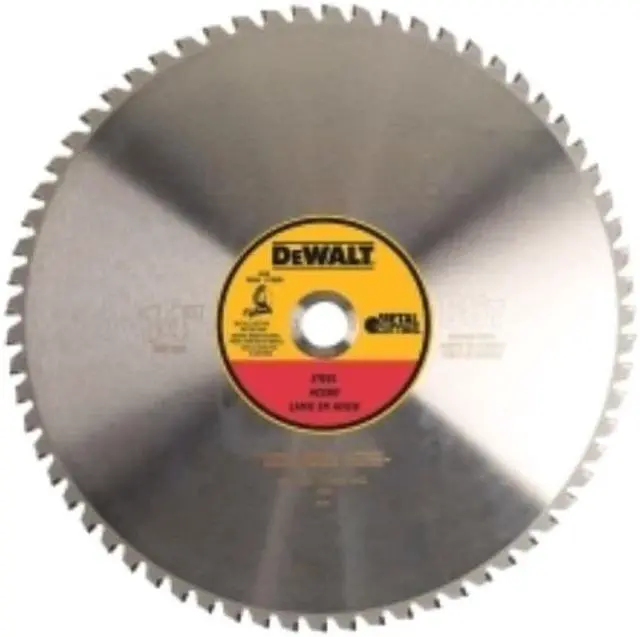 Alt view image 5 of 5 - DW7747 14 in. 70 Tooth Ferrous Metal Cutting Circular Saw Blade