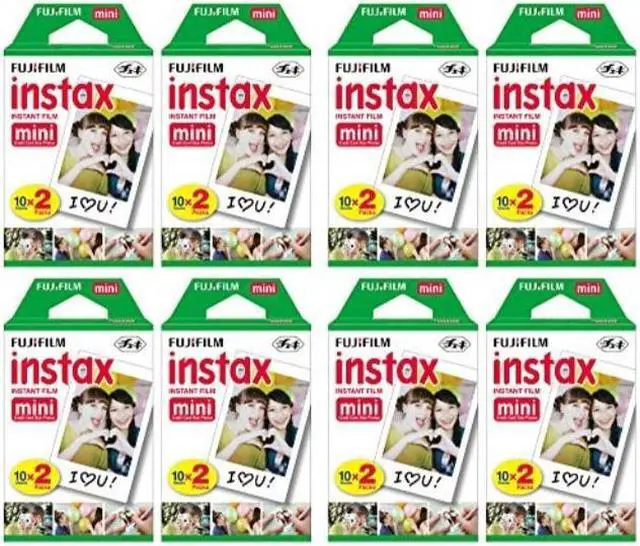 Main image of Fujifilm Instax Mini Instant Film (8 Twin packs, 160 Total pictures) for Instax Cameras