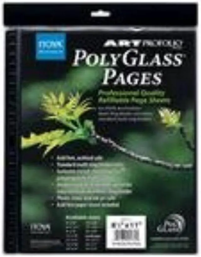 Alt view image 8 of 16 - Itoya PR1114 11 in. x 14 in. Art Profolio Polyglass Refill Pages