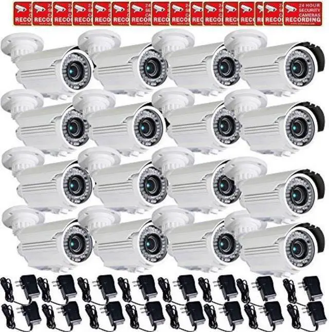 Alt view image 3 of 3 - VideoSecu 8 Pack 12V DC 2A 2000mA 100V - 240V AC Regulated Power Supply Adapter for CCTV Security Camera Home Surveillance System bsh