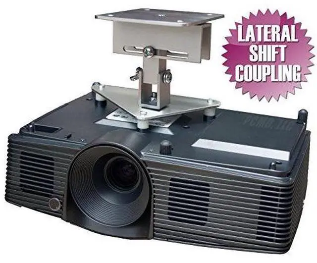 Alt view image 5 of 5 - Projector Ceiling Mounts Direct, LLC. - OPTOMA-EH330-SLOTTED - Projector Ceiling Mount Compatible with Optoma EH330 EH331 GT760A HD142X HD29Darbee W340 Projector Models